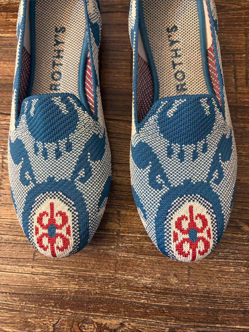 Rothy’s RARE Moroccan Teal Limited Edition The Loafer Size 8 - Picture 3 of 8